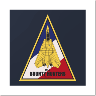 F-14 Tomcat VF-2 Bounty Hunters Posters and Art